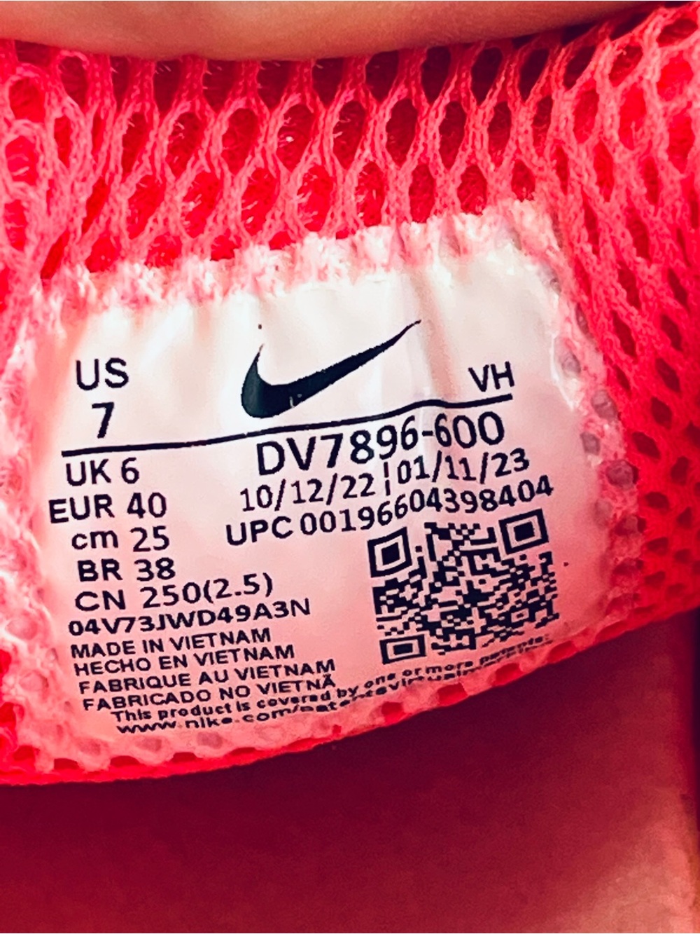 Nike SB Zoom NYJAH 3 Skate Shoes #DV7896-600 Coral Pink Men’s:7 - Picture 14 of 15